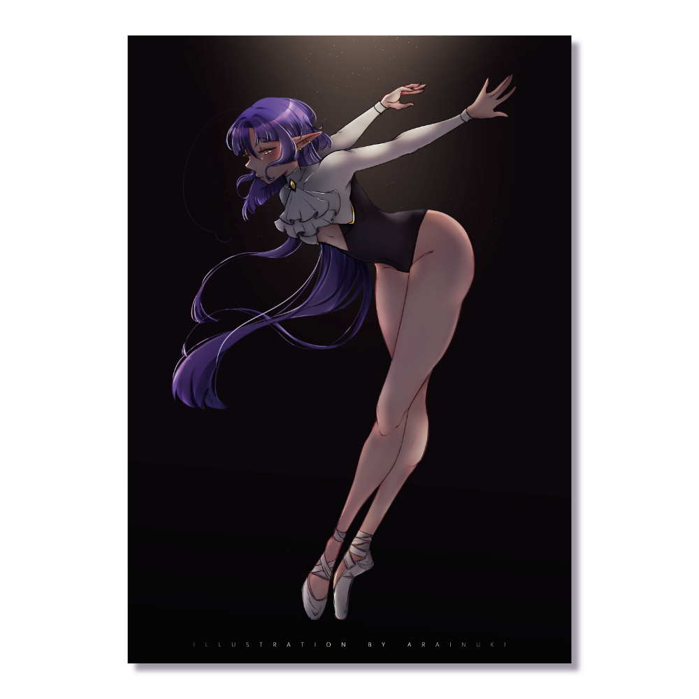 Arainuki Elegant A3 Poster