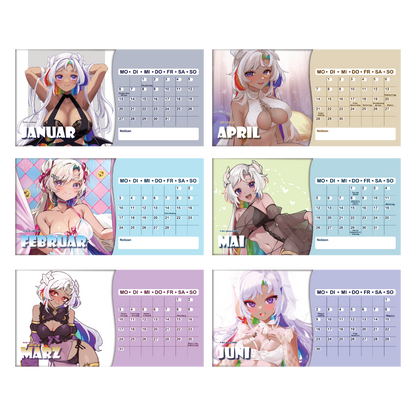 [PRE-ORDER] Jayu Pinup Kalender 2025 - Tischkalender