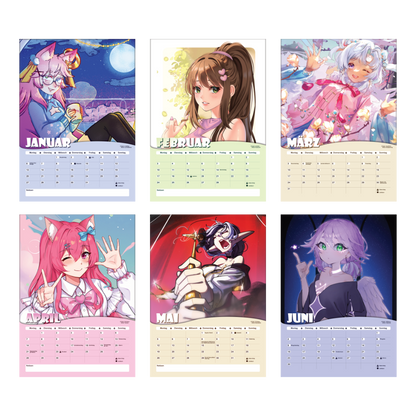 [PRE-ORDER] VTuber Kalender 2025 - A4