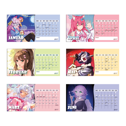 [PRE-ORDER] VTuber Kalender 2025 - Tischkalender